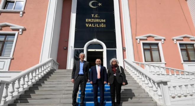 Almanya Federal Cumhuriyeti Büyükelçiliği elçisi Erzurum’da