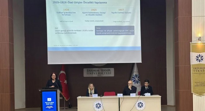 ETÜ'den 'Cumhuriyet ve Kalkınma' paneli
