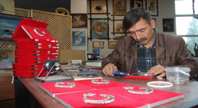 Erzurum’da Filografi Sanatını yaşatıyor