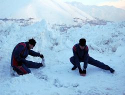 Doğu’da sporcunun da işi zor