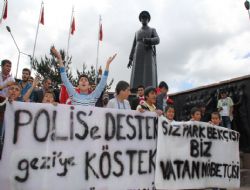 ‘Polise destek, Gezi’ye köstek’