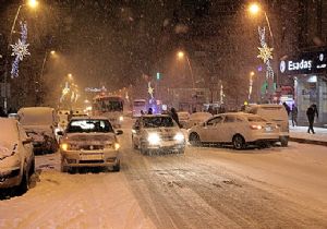 Erzurum beyaza boyandı