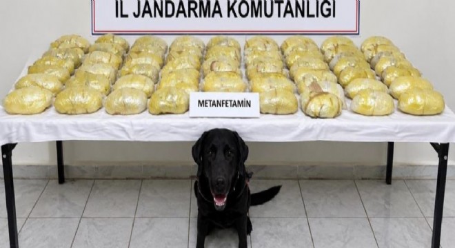 21 kilo 700 gram metamfetamin ele geçirildi