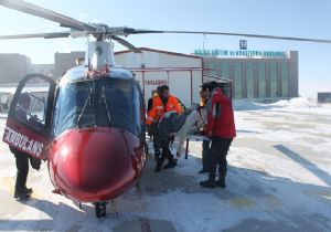 Ambulans helikopter 57 kez havalandı