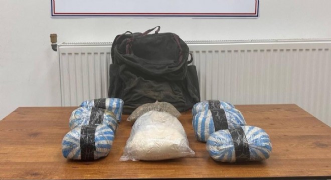 7 kilo 635 gram eroin ele geçirildi