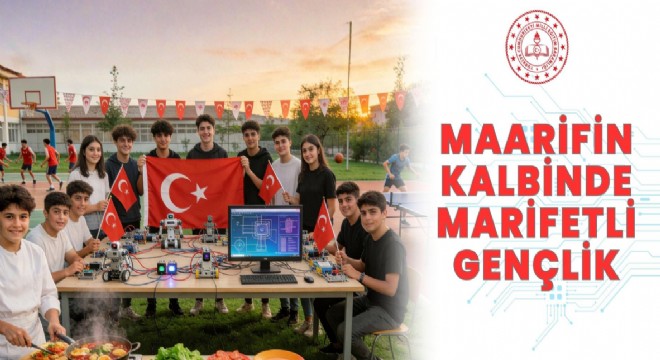 81 İlde  Maarifin Kalbinde Marifetli Gençlik  etkinliği