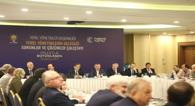 AK Parti'den yerel yönetim hamlesi