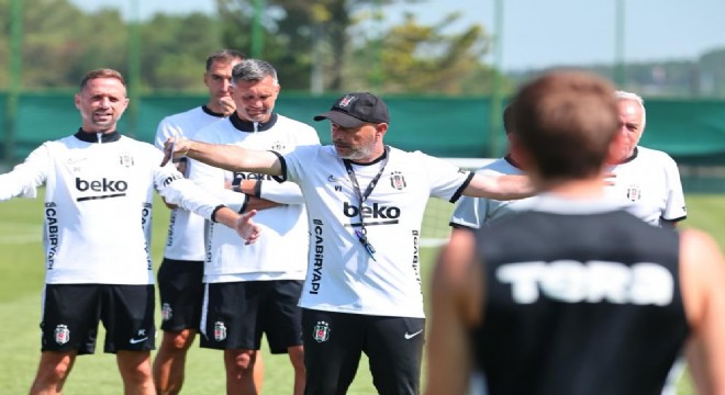 BJK, Midtjylland maçı hazırlıklarını sürdürdü