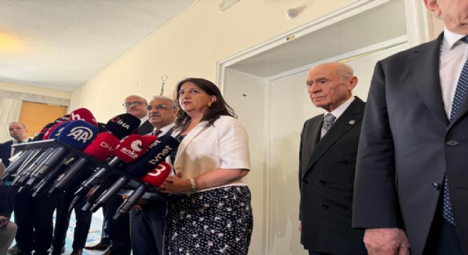 Bahçeli, DEM Parti heyetiyle görüştü