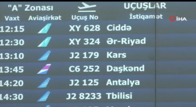 Bakü-Kars arasında ilk direkt uçuş gerçekleştirildi