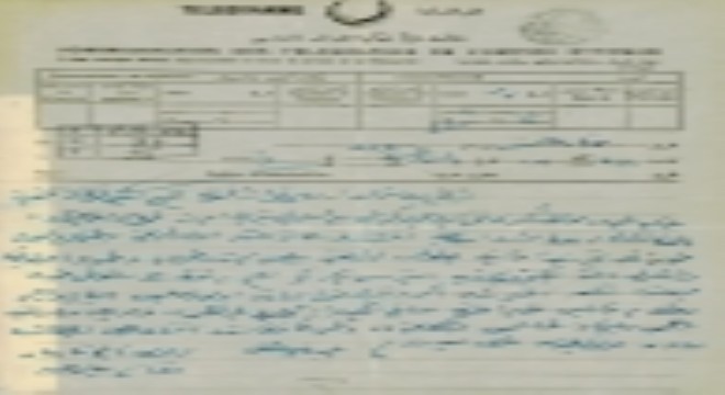 Balkan Cephesi’ne uzanan bir telgraf