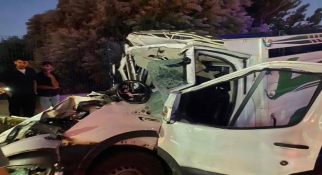 Bingöl yolunda kaza: 1 yaralı