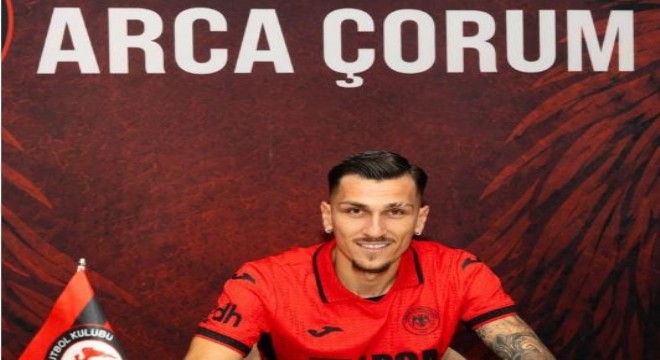 Çorum FK, Alexandros Kyziridis'i renklerine bağladı