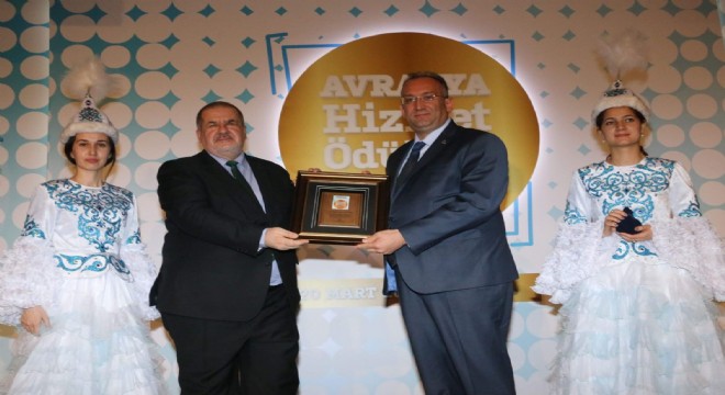 DAİB’e Avrasya Hizmet ödülü