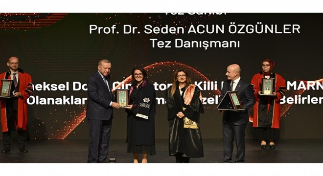 ETÜ’lü akademisyene Cumhurbaşkanından başarı ödülü