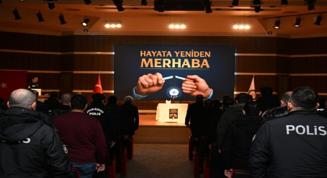 Erzurum Emniyet'inden 'Hayata Yeniden Merhaba Projesi'