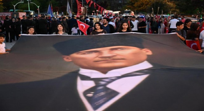 Erzurum'da 107. yıl coşkusu