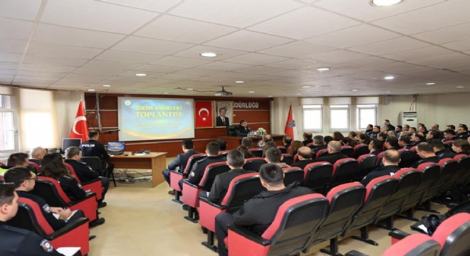 Erzurum'da asayiş istişaresi