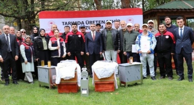 Erzurum'da tarım ve arıcılığa  destek