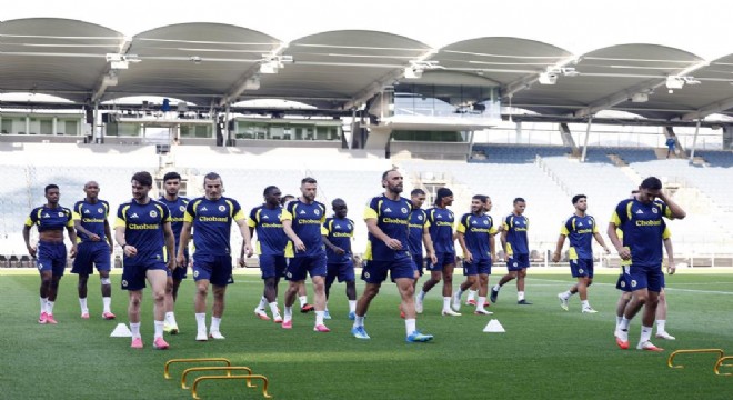FB, Sturm Graz maçının hazırlıklarını tamamladı