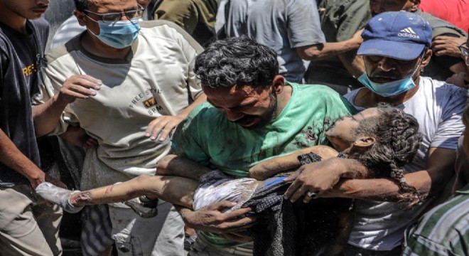 Gazze’de can kaybı 61 bin 20’ye yükseldi
