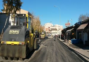 Horasan yolları yenilendi