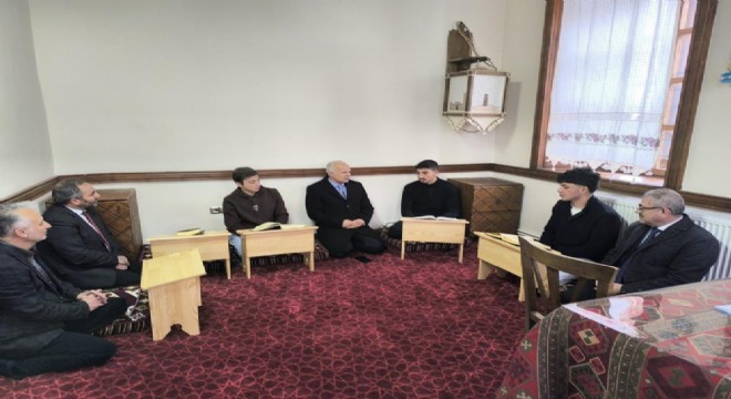 Hazırlar. hafızlarla buluştu