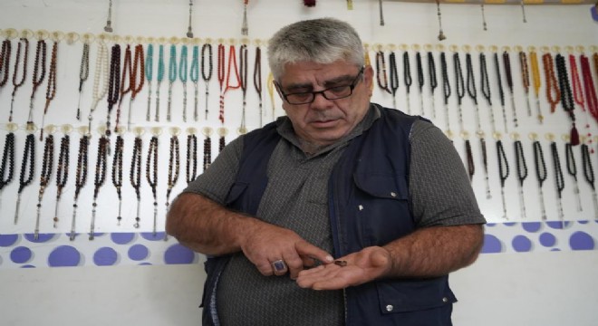 İşlediği taşta milyonlarca yıllık böcek fosili buldu