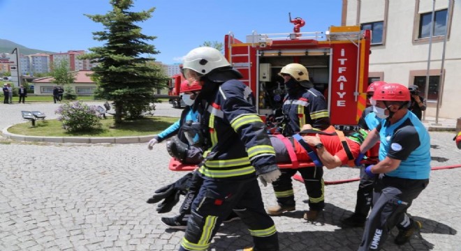 İtfaiyeden UMKE'ye eğitim desteği