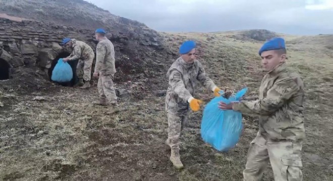 Jandarmadan tabyalar bakım operasyonu