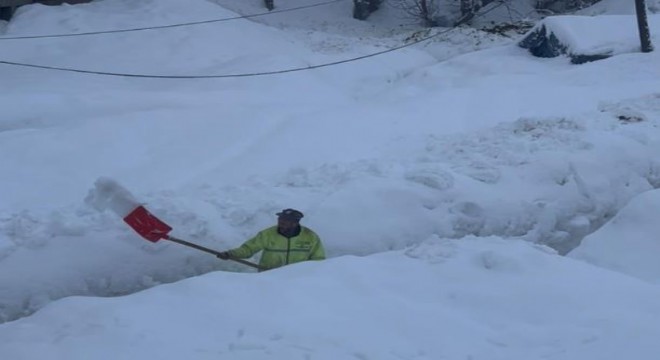 Kar kalınlığı 1.6 metreyi aşınca