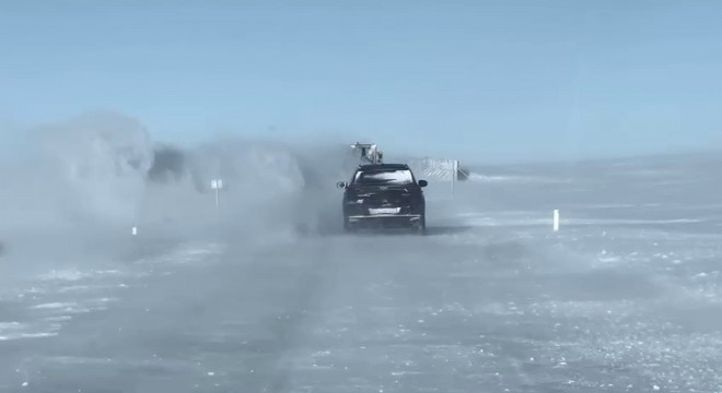 Karayazı da fırtına