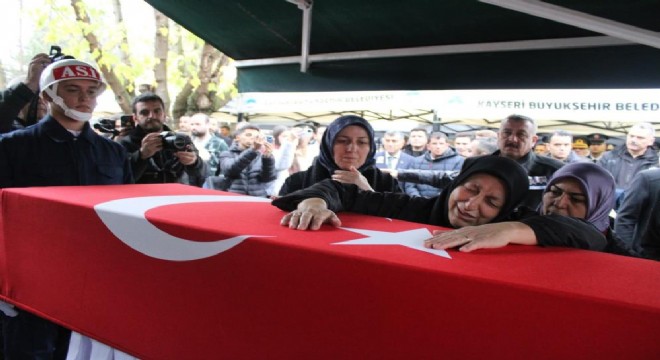 Kayseri şehidini uğurladı