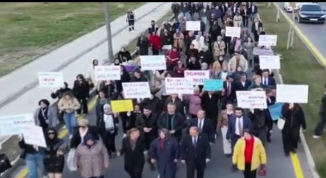 Merhume Nermin Tirit için yürüdüler