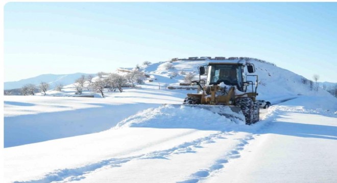 Muş’ta 238 köy yolu ulaşıma kapandı