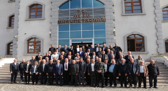 Oltu'da 19 Ekim muhtarlar günü etkinliği