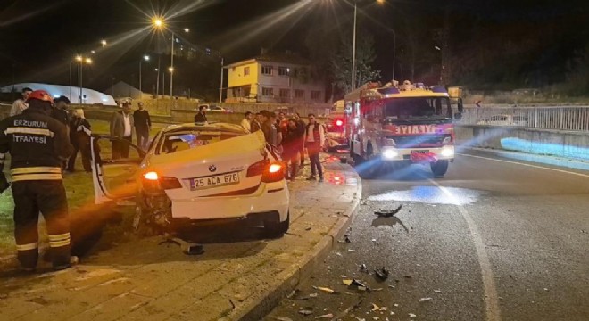 Palandöken de kaza: 2 yaralı