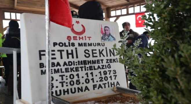 Şehit Fethi Sekin dua ve gözyaşlarıyla anıldı