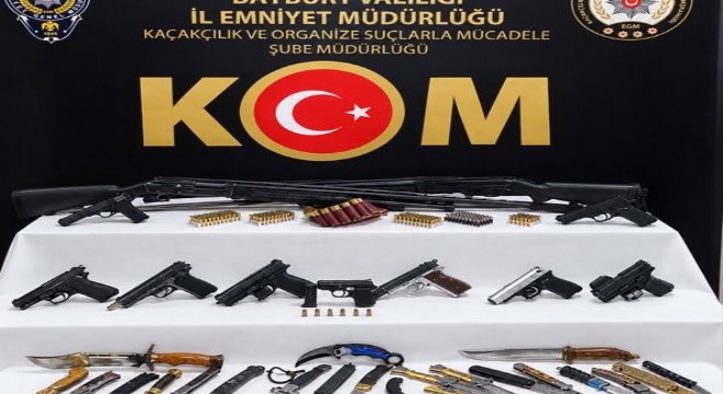 Silah ticareti operasyonunda 1 tutuklama