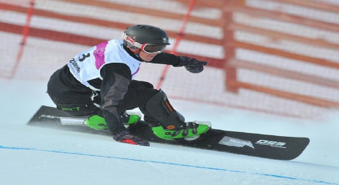 Snowboard ta heyecan kasırgası