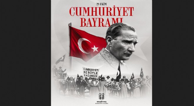 Spor camiasından Cumhuriyet Bayramı mesajları