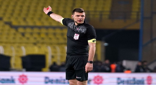 Erzurumspor Gençlerbirliği maçını Öztürk yönetecek