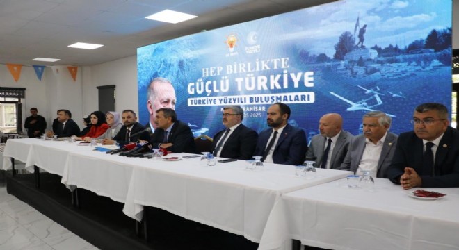 Tekin’den 'Hep Birlikte Güçlü Türkiye' vurgusu