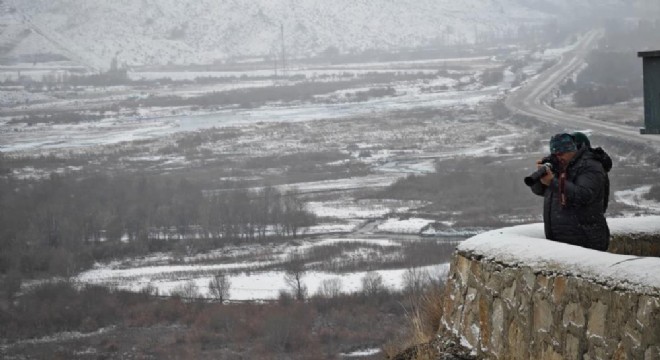 Tortum Gölü’nde kış ortası kuş sayımı yapıldı