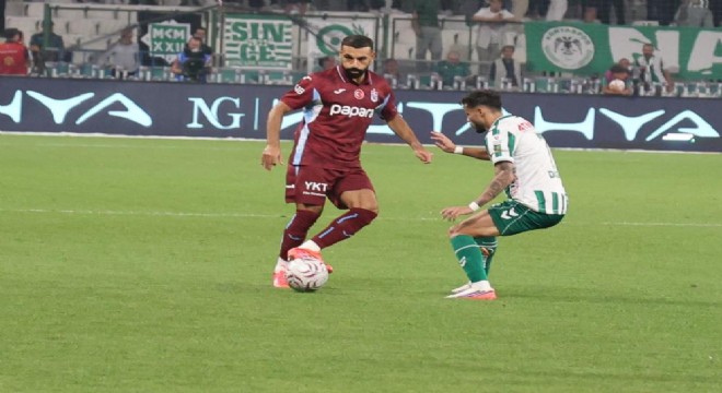 Trendyol Süper Lig: Konyaspor: 1 - Trabzonspor: 0