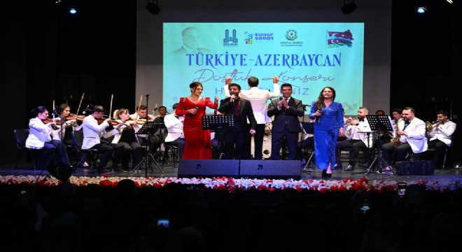 Türkiye - Azerbaycan Erzurum da tek yürek oldu
