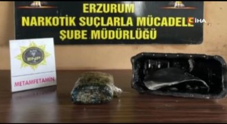 Erzurum’da 3 kilo uyuşturucu ele geçirildi: 2 tutuklama