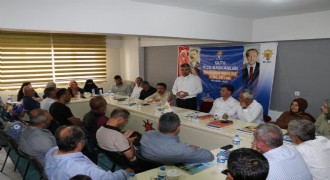 Oltu'da AK Parti danışma meclisi toplandı