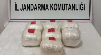 7 kilo metamfetamin ele geçirildi