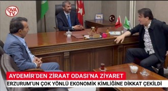 Aydemir Erzurum’un ekonomi kimliğini tanımladı
